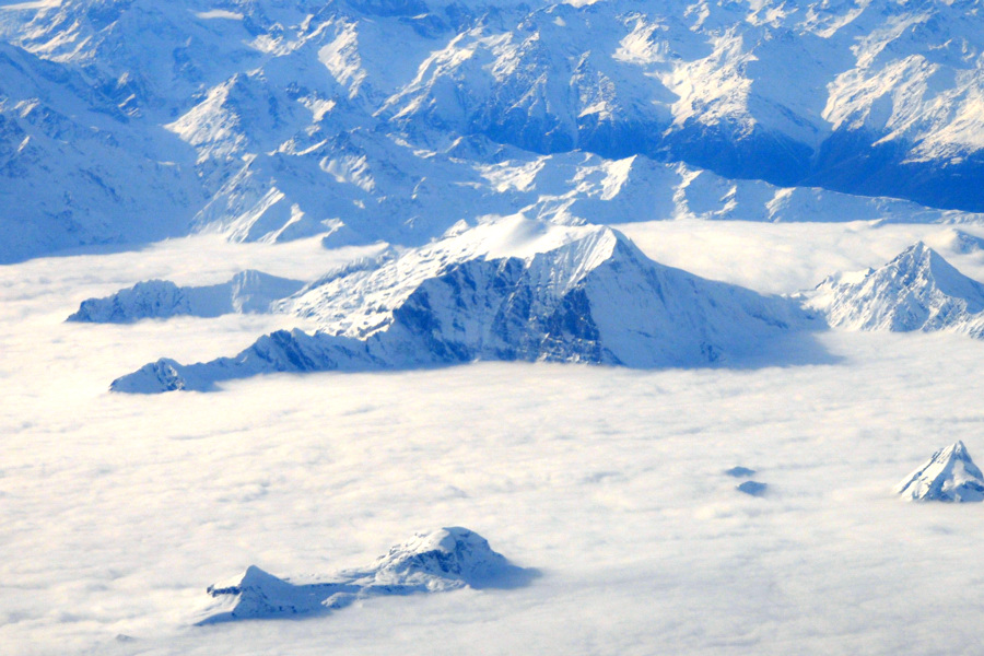 Dal Monte Rosa al Monte Bianco